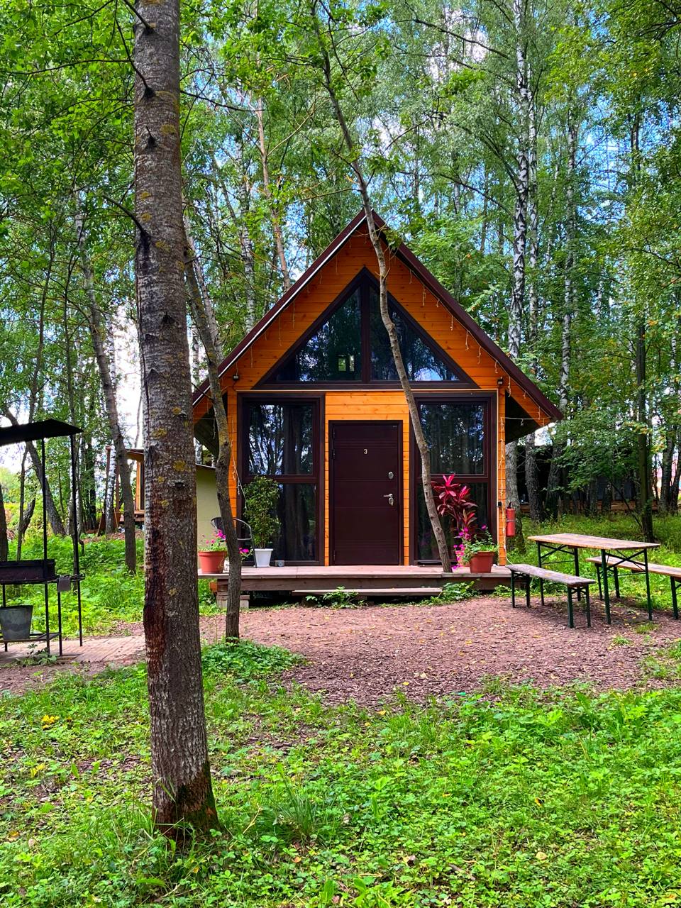 Глэмпинг Ёжик в тумане